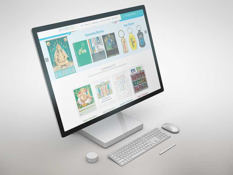 Rajan Trading: Custom Website Design